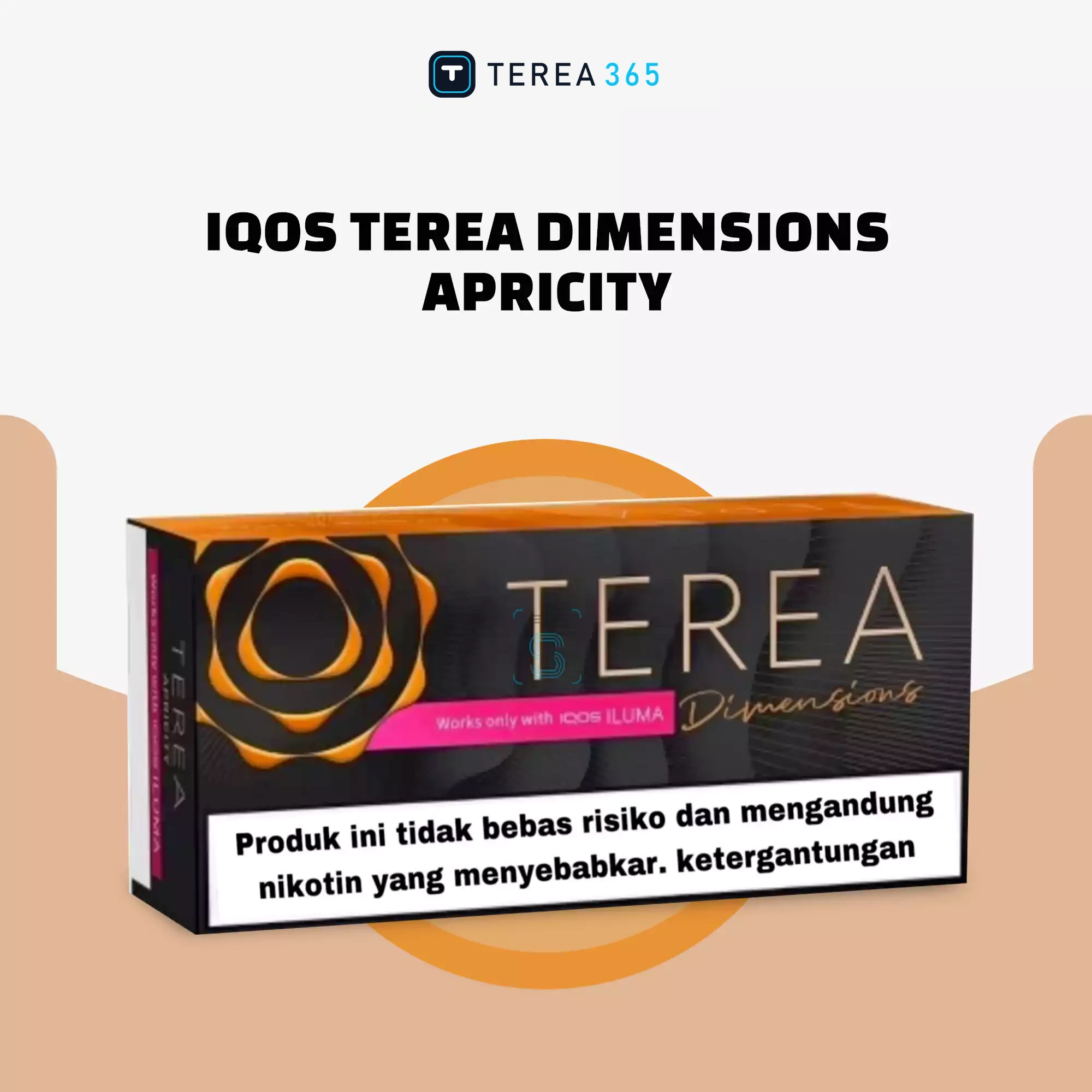 IQOS TEREA Dimensions Apricity