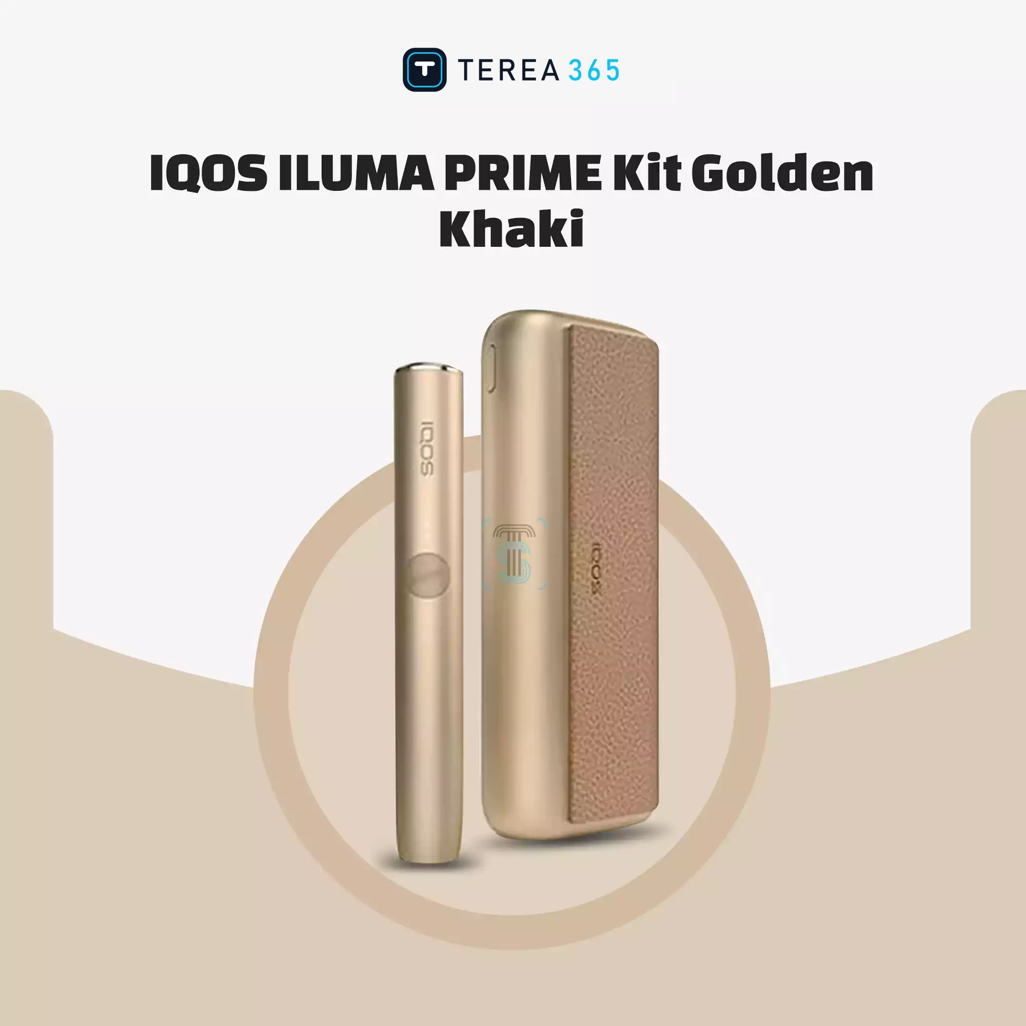 IQOS ILUMA PRIME Kit Golden Khaki