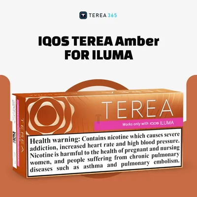 IQOS TEREA Amber Italy