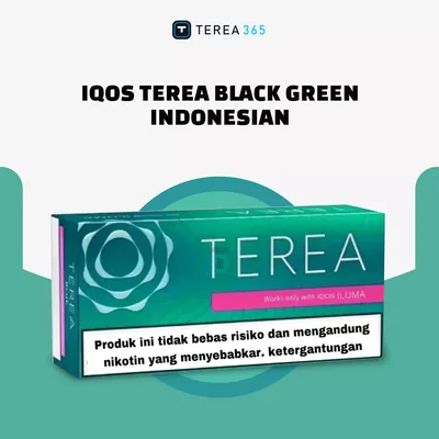 IQOS TEREA Black Green Indonesia