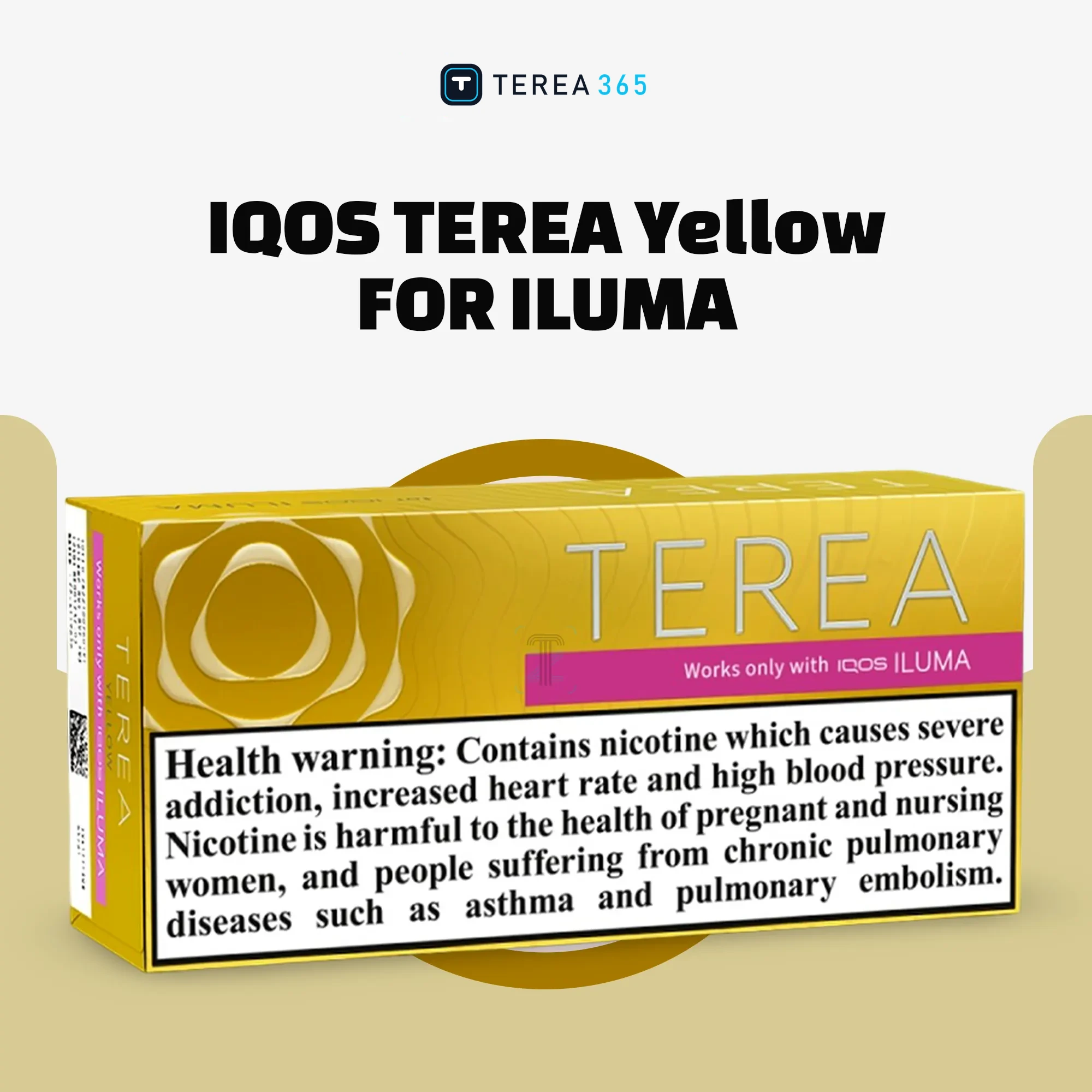 IQOS TEREA Yellow Italy
