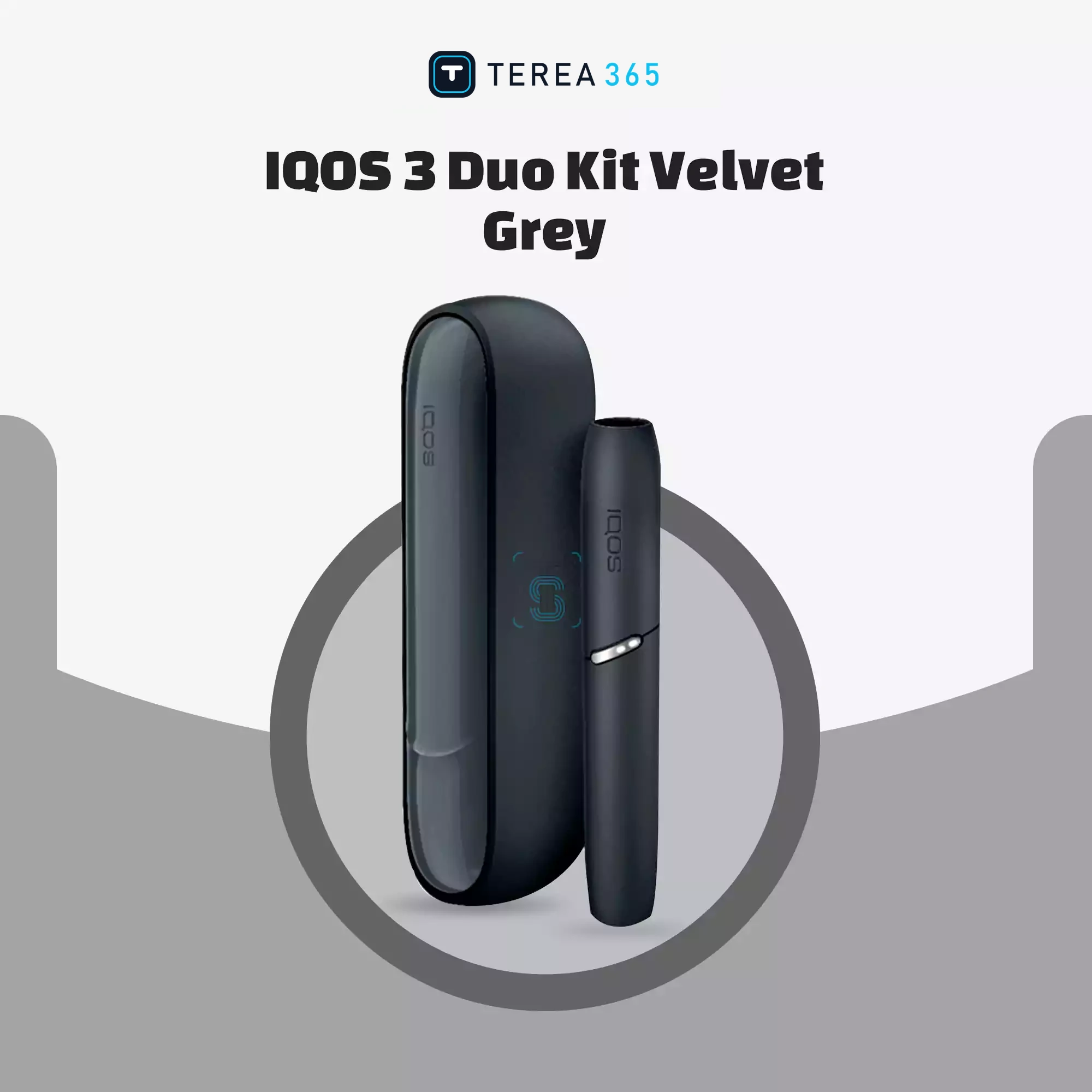 IQOS 3 DUO Kit Velvet Grey