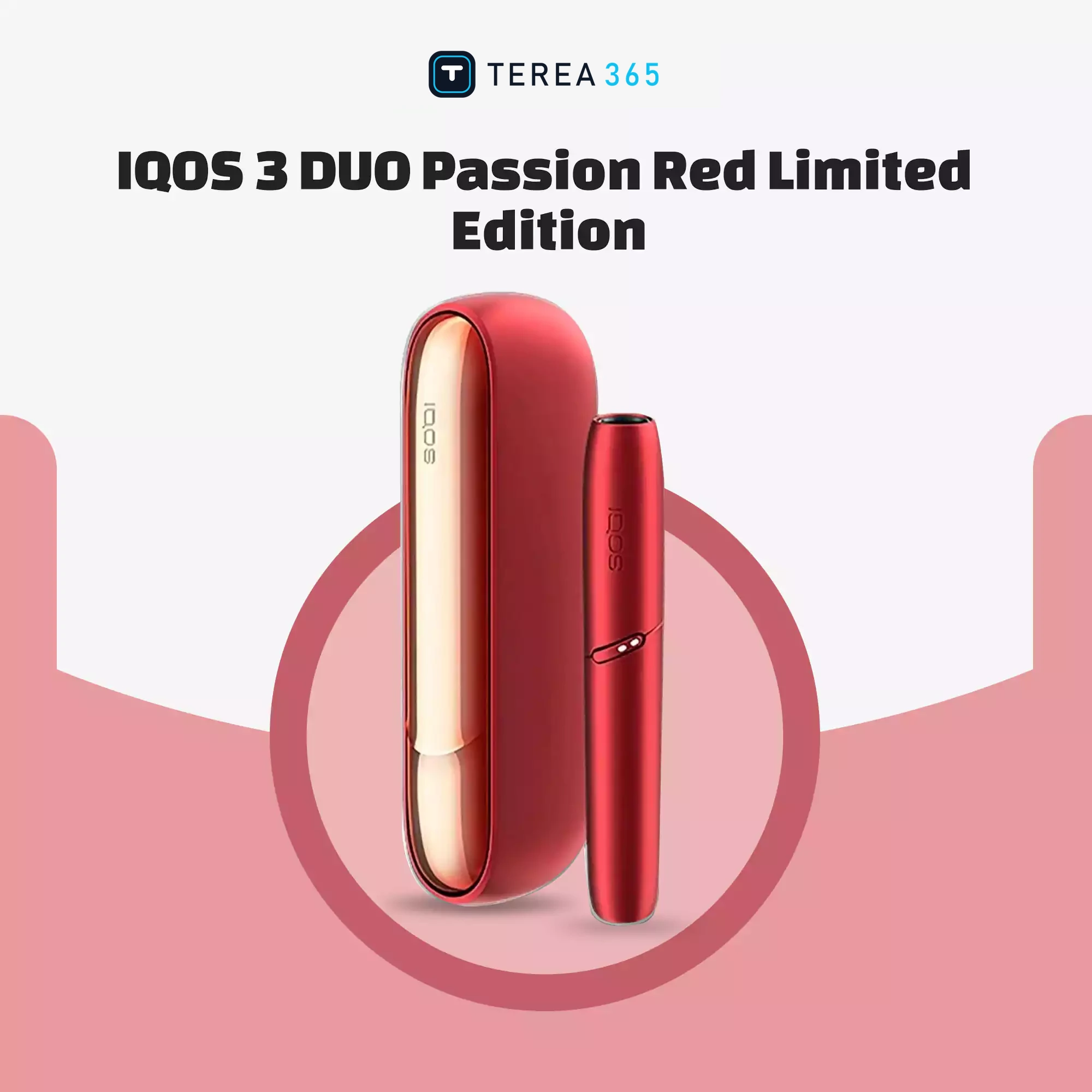 IQOS 3 DUO Kit Passion Red Limited Edition