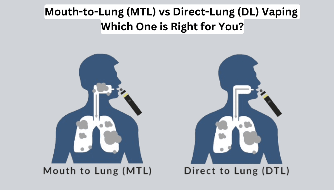 Mouth-to-Lung (MTL) vs Direct-Lung (DL) Vaping: Which One is Right for You?