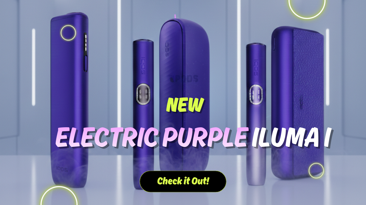 New Electric Purple Color of IQOS ILUMA i Series in 2026