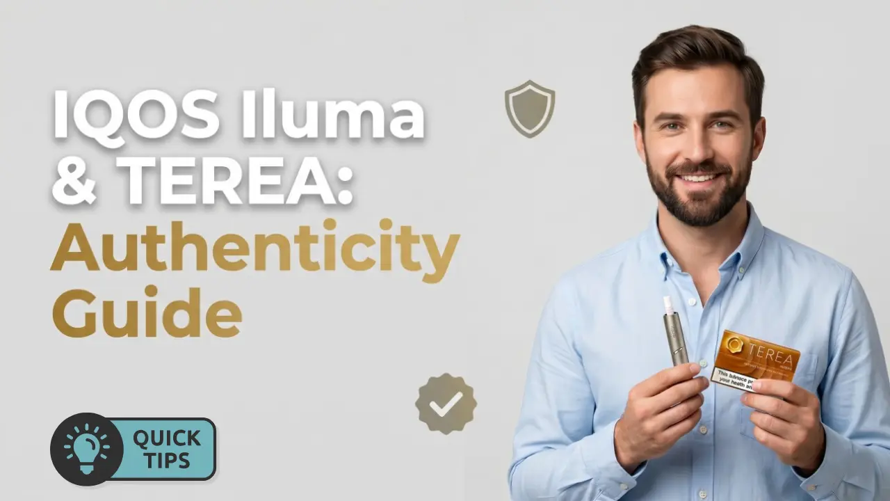 How to Identify Original IQOS Iluma & TEREA Flavors in the UAE