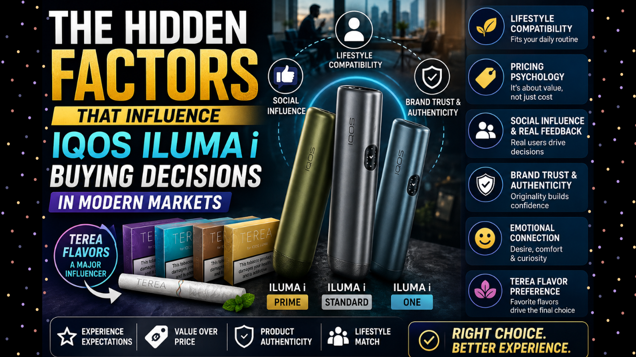The Hidden Factors That Influence IQOS ILUMA i Buying Decisions in Modern Markets