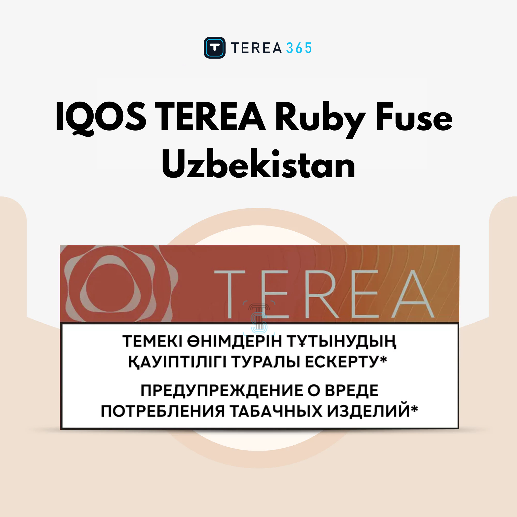 IQOS TEREA Ruby Fuse Uzbekistan