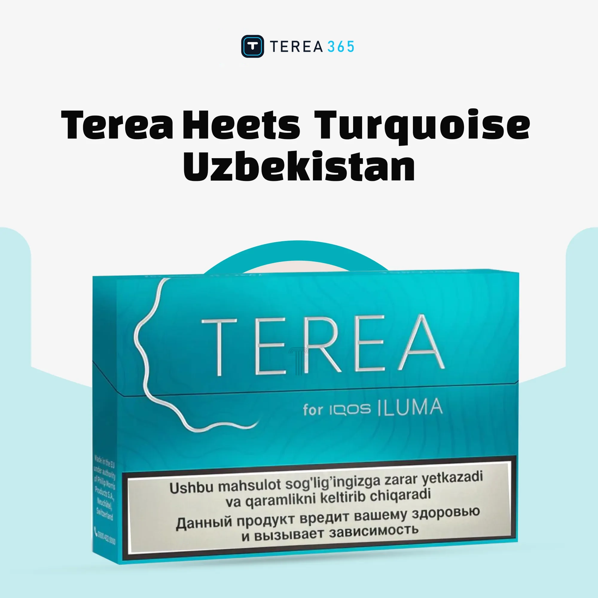IQOS TEREA Turquoise Uzbekistan