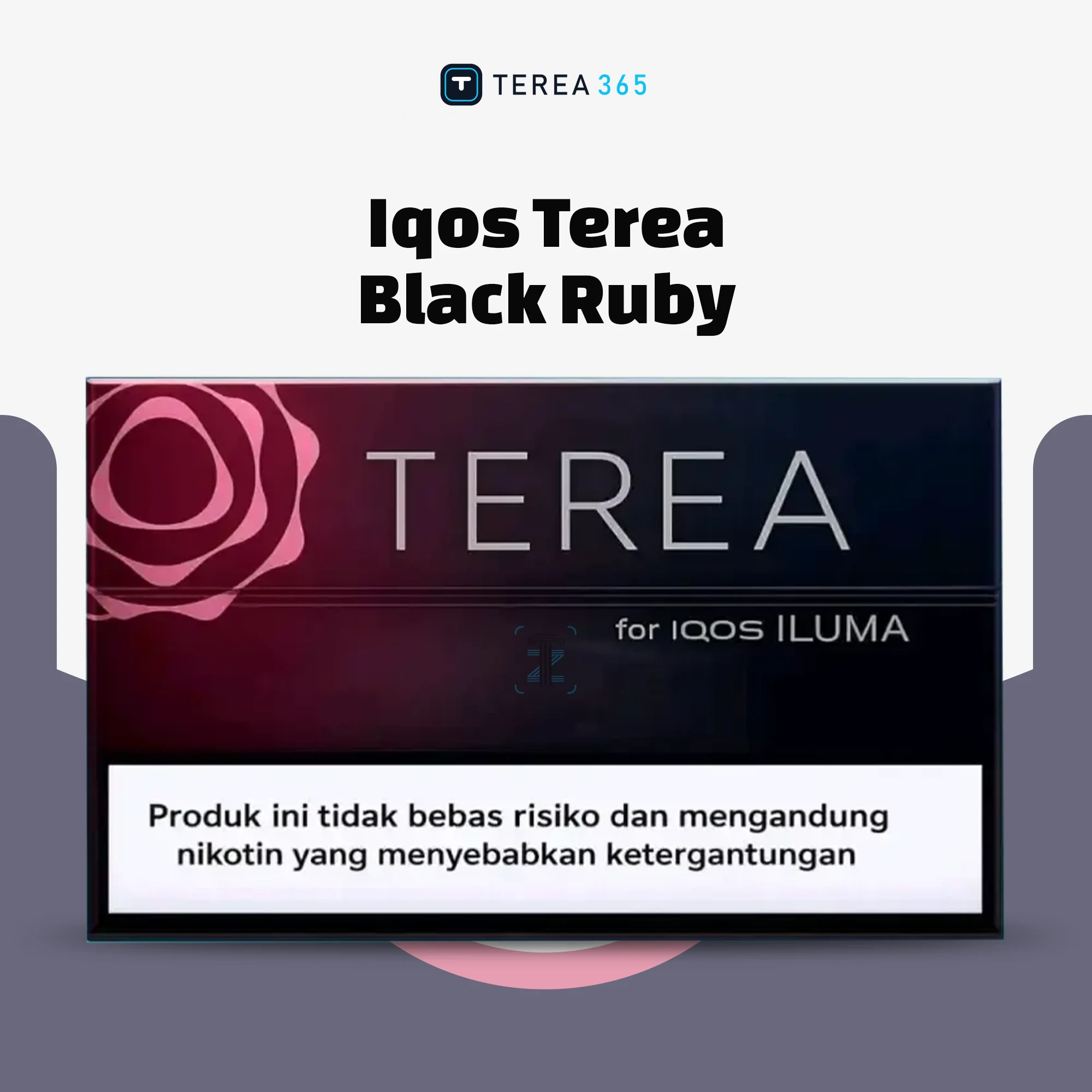 IQOS TEREA Black Ruby Indonesia